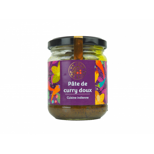 Pâte de Curry Doux Korma 200 g Le Comptoir Colonial