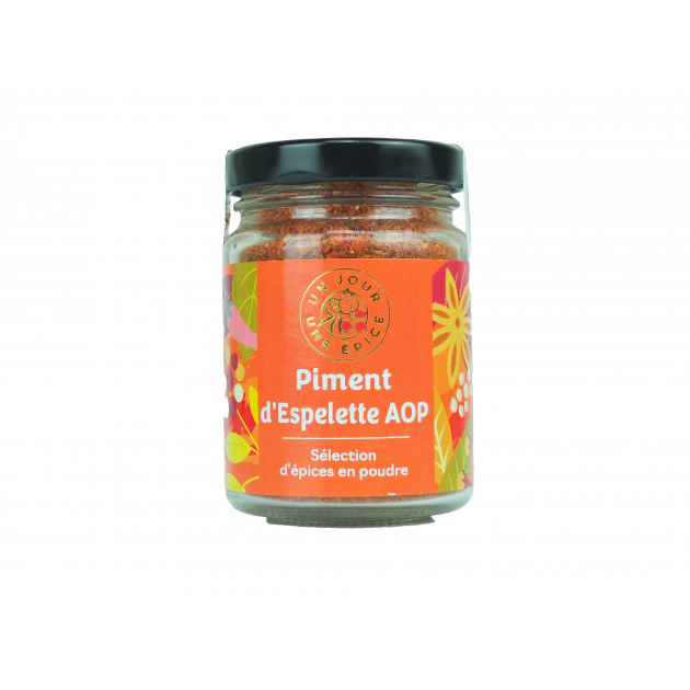 Piment d'Espelette AOP 50 g Un Jour Une Épice