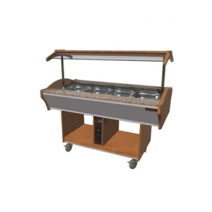 Buffet Chaud Central 30 à 90°C 1550 x 900 x 1350 mm Izmak Buffet Chaud Central 30 à 90°C 1550 x 900 x 1350 mm Izmak