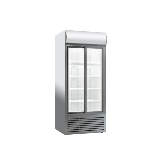 Armoire à Boisson Réfrigérée Positive 680 L 2 Portes vitrée Klimasan