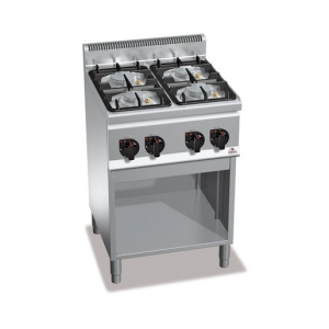 Piano de Cuisson 4 Brûleurs Eco Power 600 x 900 x 600 mm Berto's