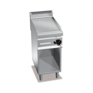 Plancha Gaz Lisse sur Meuble 700 x 400 x 900 mm Berto's