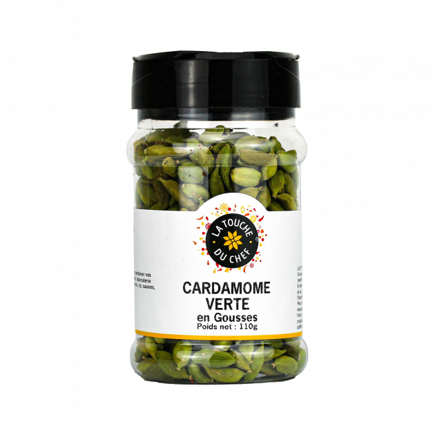 Cardamome Verte en Gousse 110 g La Touche du Chef