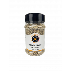 Poivre Blanc Sarawak 190 g La Touche du Chef Poivre Blanc Sarawak 190 g La Touche du Chef