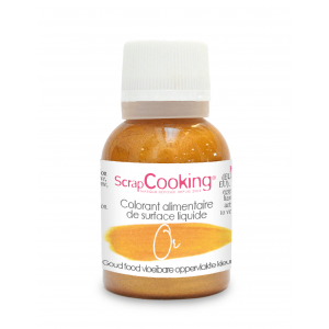 DLUO Dépassée Colorant Alimentaire Liquide Or 20 g Scrapcooking DLUO Dépassée Colorant Alimentaire Liquide Or 20 g Scrapcooking
