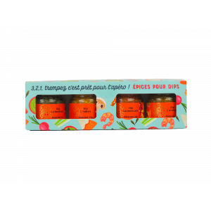 Coffret Épices pour Dips Un Jour Une Epice Coffret Épices pour Dips Un Jour Une Epice