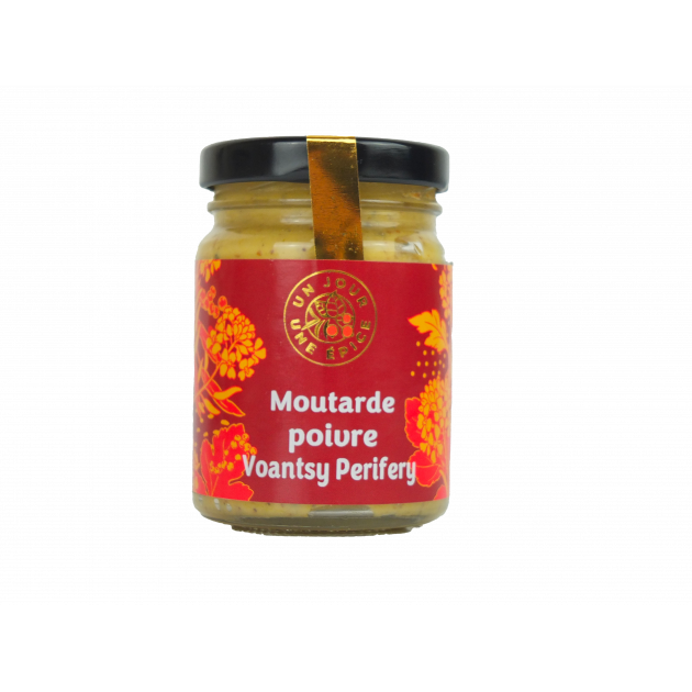 Moutarde au Poivre Sauvage Voantsy Perifery 100 g Un Jour Une Epice