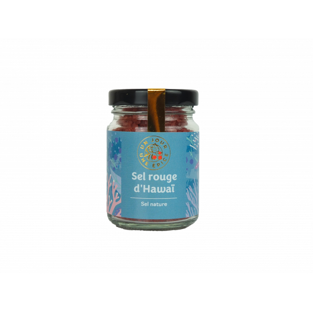 FIN DE SERIE Sel Rouge d'Hawai 100 g Un Jour Une Epice