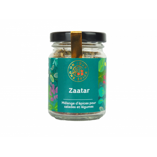 Mélange Épices Libanais Zaatar 30 g Un Jour Une Epice :achat, vente -  Cuisine Addict