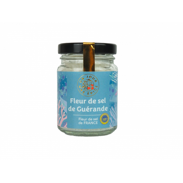 Fleur de Sel de Guerande 72 g Un Jour Une Epice