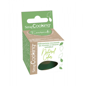 Colorant Alimentaire Naturel en Poudre Vert 10g Scrapcooking Colorant Alimentaire Naturel en Poudre Vert 10g Scrapcooking