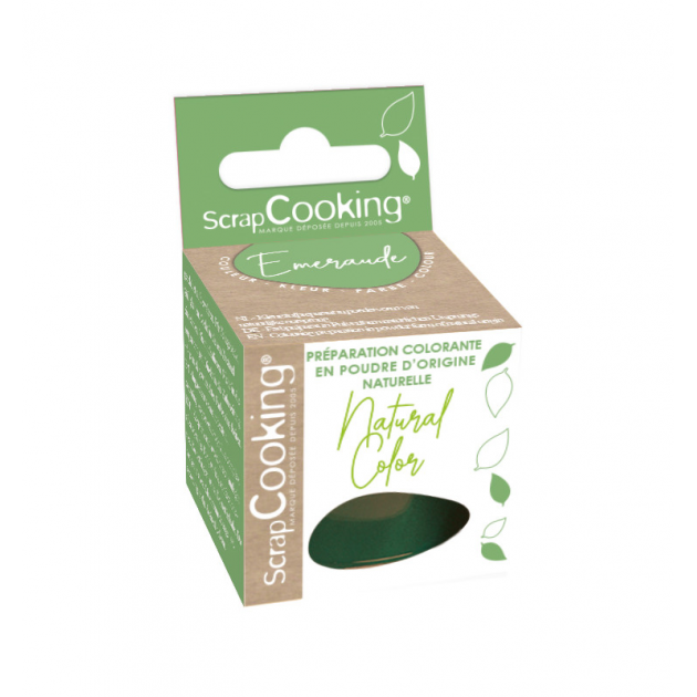 Colorant Alimentaire en Poudre Vert 5g Scrapcooking - ,  achat, acheter, vente