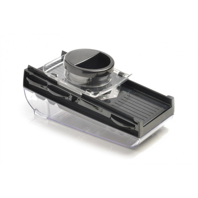 Mandoline de Cuisine 5 lames avec reservoir noir Mastrad