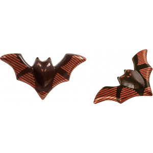 Décors en Chocolat Chauve-Souris 5,5 x 3 cm (x144) Florensuc Décors en Chocolat Chauve-Souris 5,5 x 3 cm (x144) Florensuc
