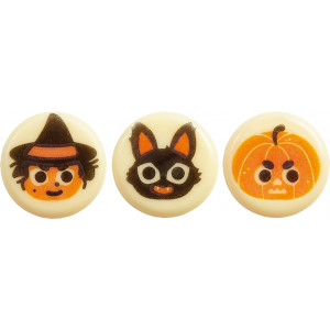 Décors en Chocolat Halloween ⌀ 2,5 cm (x252) Florensuc Décors en Chocolat Halloween ⌀ 2,5 cm (x252) Florensuc