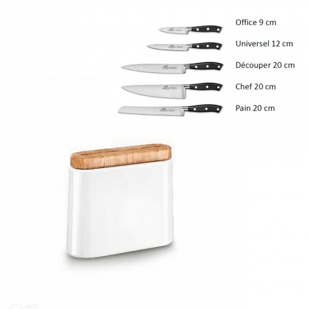 Coffret 4 Couteaux à Steak Ysis Sabatier