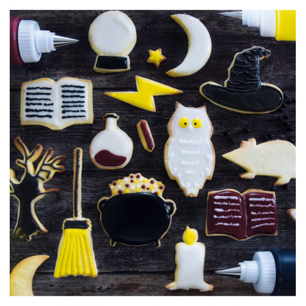 Plaque découpoirs emporte-pièces biscuits sorcier