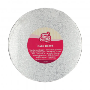 Support Gâteau Rond Ø22.5 x 0,4 cm Argenté Funcakes Support Gâteau Rond Ø22.5 x 0,4 cm Argenté Funcakes