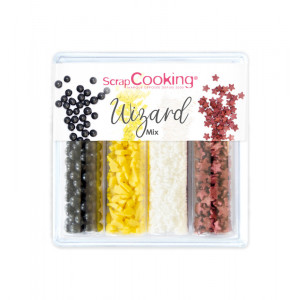 Mallette décors en sucre Wizard Mix 61g ScrapCooking Mallette décors en sucre Wizard Mix 61g ScrapCooking