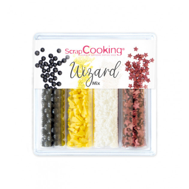 Mallette décors en sucre Wizard Mix 61g ScrapCooking