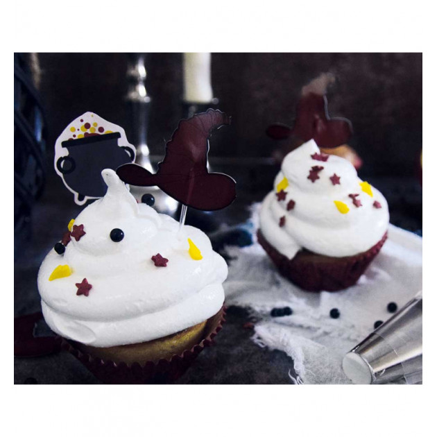 Décoration gâteau vermicelles