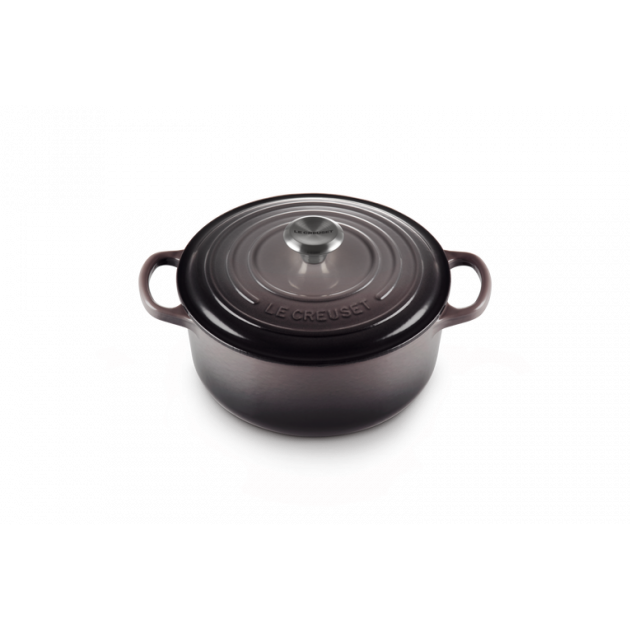 Cocotte en Fonte Ronde 20 cm Flint Le Creuset Signature