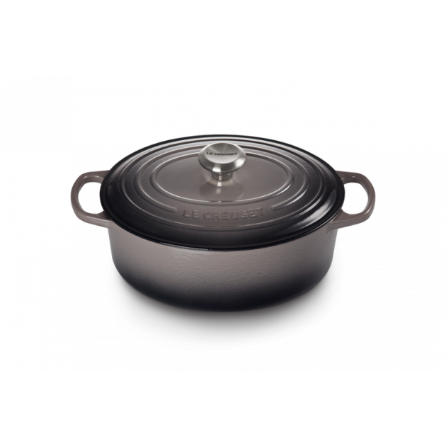 Cocotte en fonte Ovale 29 cm Flint Le Creuset Signature