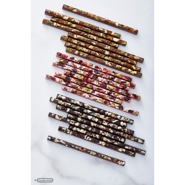 Moule Chocolat Rectangulaire (x15) Moule Chocolat Rectangulaire (x15)