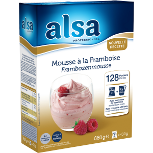 Préparation pour Mousse à la Framboise Préparation pour Mousse à la Framboise