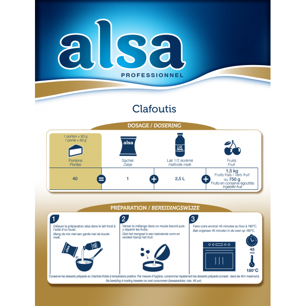 Mode d'emploi de la préparation mousse framboise Mode d'emploi de la préparation mousse framboise