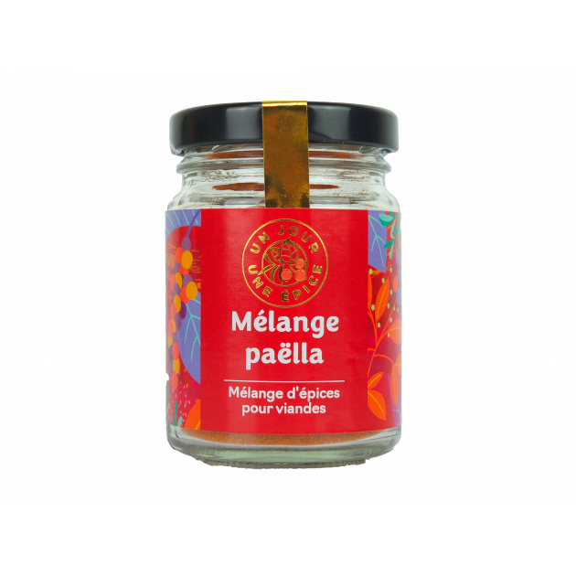 Melange d'Epices pour Paella 65 g Un Jour Une Épice