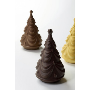 Moule Sapin Drapé Ø 12 x 20 cm (x2) Pavoni