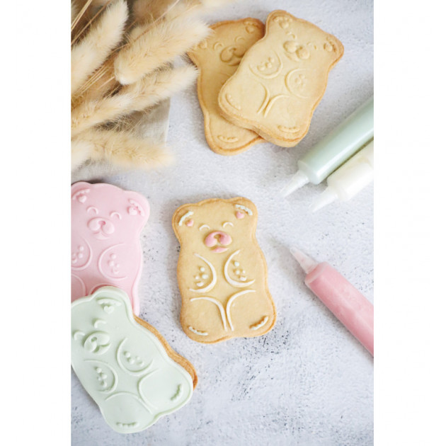 Biscuits oursons décorés Biscuits oursons décorés