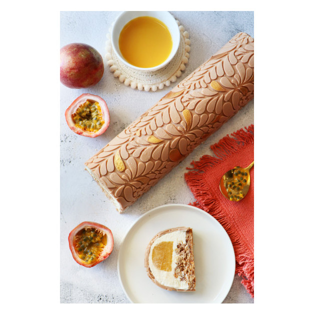 Tapis 3D en silicone bûhe de Noël  Tapis 3D en silicone bûhe de Noël