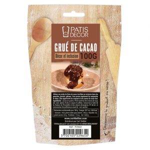 Grué de Cacao 100 g Patisdécor Grué de Cacao 100 g Patisdécor