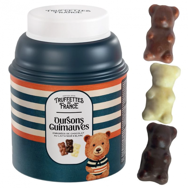 Assortiment Ourson Guimauve Chocolat 250 g Truffettes de France