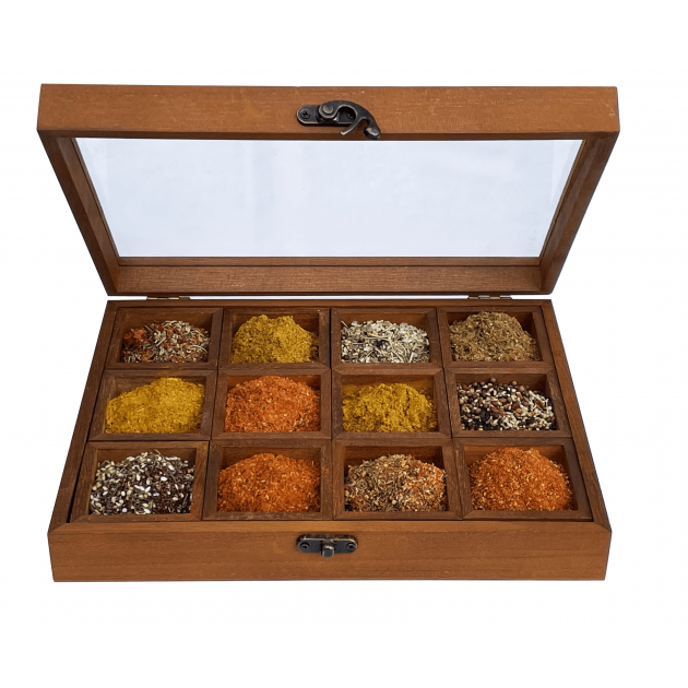 Coffret Épices 12 Assortiments Un Jour Une Epice : achat, vente