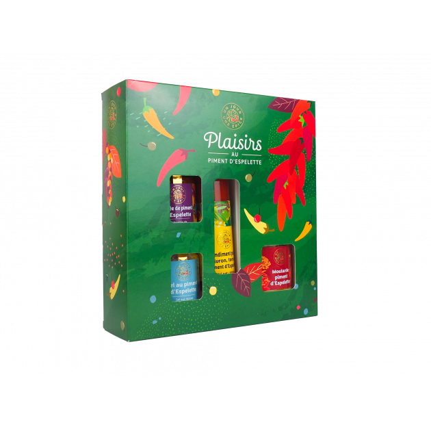 Coffret Épices au Piment d'Espelette Un Jour Une Epice : achat, vente -  Cuisine Addict