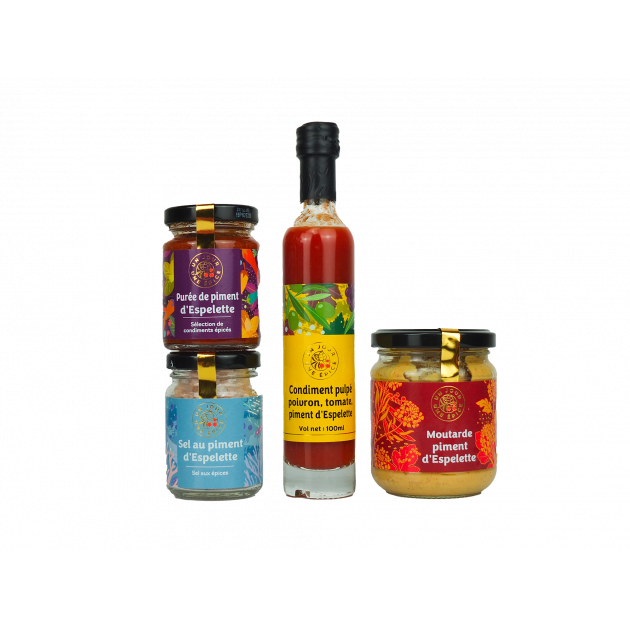 Coffret voyage d'épices Coffret voyage d'épices