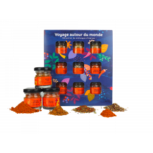 Coffret Épices du Monde 9 Assortiments Un Jour Une Epice