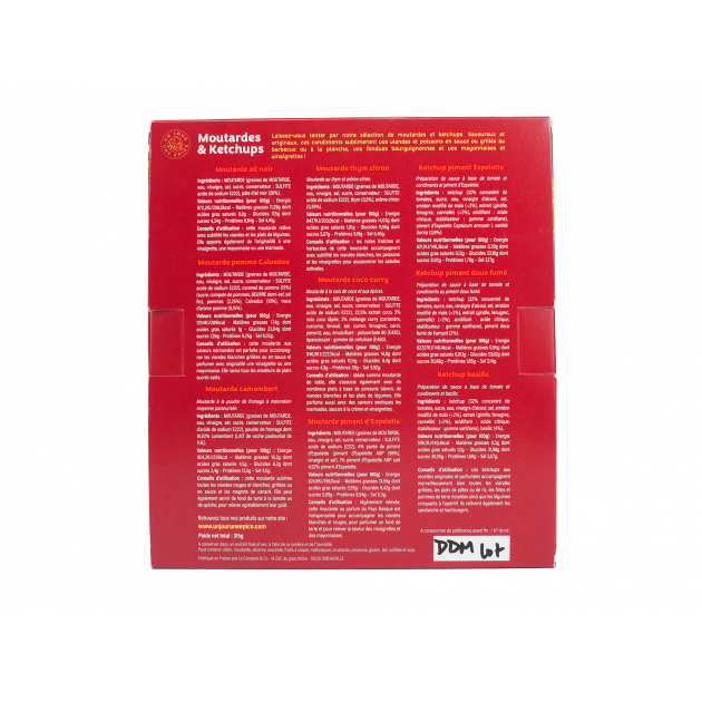 Coffret assaisonnement Coffret assaisonnement