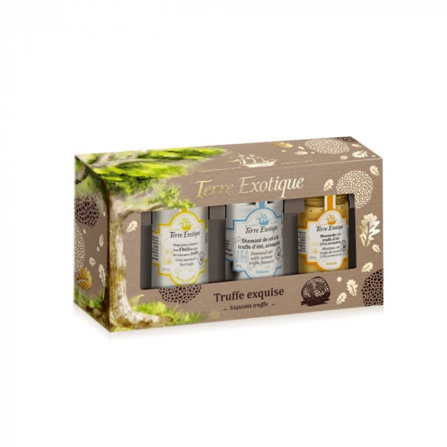 Coffret Épices de 3 Assortiments Truffe Exquise Terre Exotique