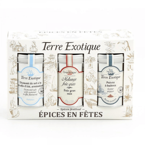 Coffret Épices 3 Assortiments Épices en Fête Terre Exotique Coffret Épices 3 Assortiments Épices en Fête Terre Exotique