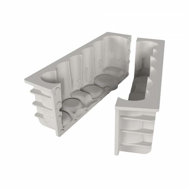 Moule Silicone Bûche Bougies 