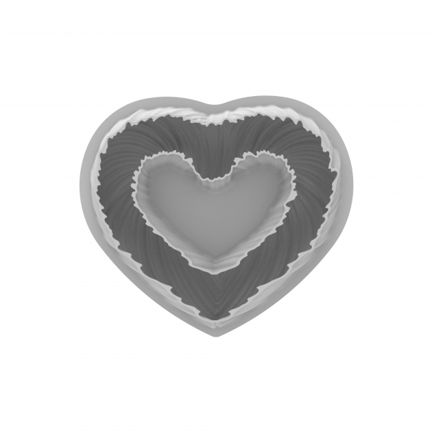 Moule Silicone Coeur Heartbeat Silikomart