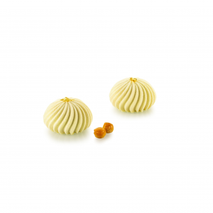 Moule Silicone Mini Wave Ø 7,3 x H 4,1 cm Silikomart Moule Silicone Mini Wave Ø 7,3 x H 4,1 cm Silikomart