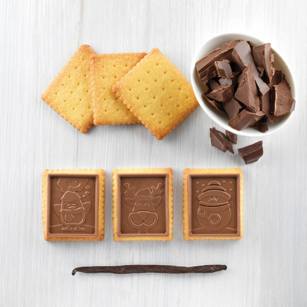 Biscuit chocolat Noël  Biscuit chocolat Noël