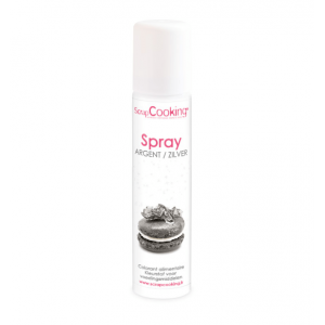 Spray Velours Alimentaire Patisserie & Bombe Flocage Alimentaire colorant:  gateau, rouge, jaune