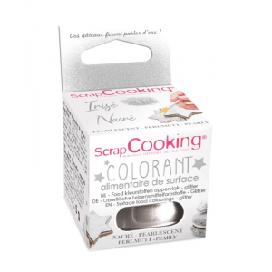 Colorant alimentaire en poudre Métallique 5.5 g – Or Antique - O'SugarArt