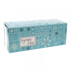 Boîte à Bûche 50x11cm Noël Féerique (x25) - , Achat, Vente